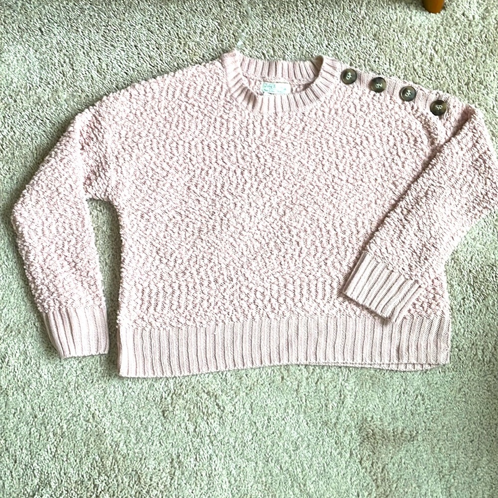 Pink junior sweater